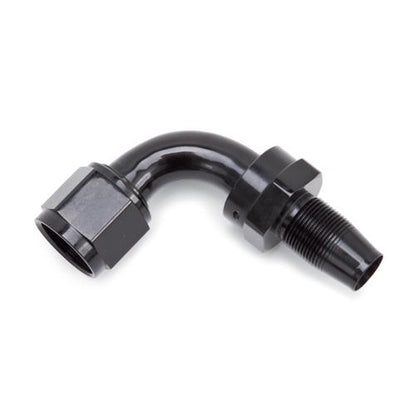 Russell Performance -6 AN 45 Degree Hose End Without Socket - Polished and Black
