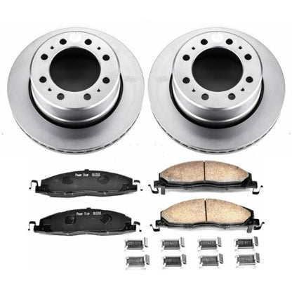 PowerStop Power Stop 13-18 Ram 3500 Rear Z17 Coated Brake Kit