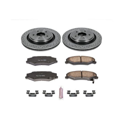 PowerStop Power Stop 06-09 Cadillac XLR Rear Autospecialty Brake Kit