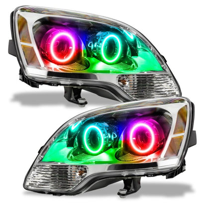 ORACLE Lighting Oracle GMC Acadia 07-12 Halo Kit - ColorSHIFT w/ BC1 Controller