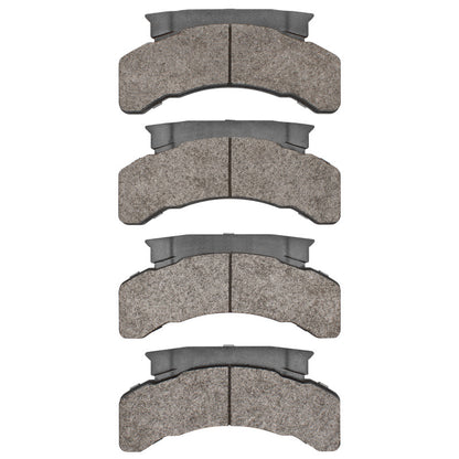 DFC 79-12 Beaver Motorcoach Monterey Rear/Front 5000 Advanced Semi Metallic Brake Pads