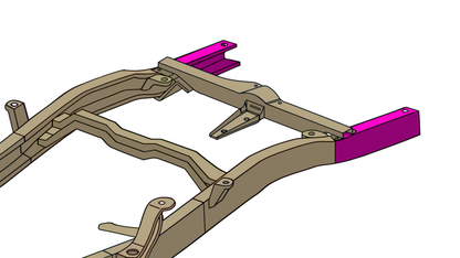 Rustbuster Raer Frame Section Left Side