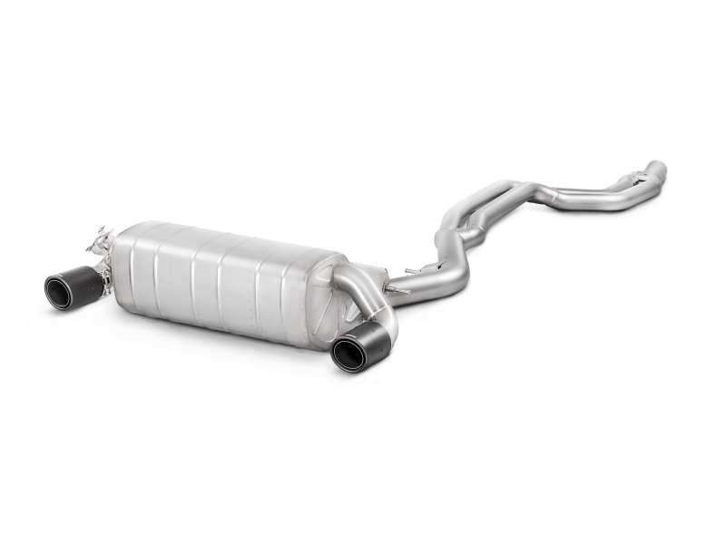 Akrapovic 16-17 BMW M240i (F22 F23) Evolution Line Cat Back (SS) w/ Carbon Tips (Req. Link Pipe)