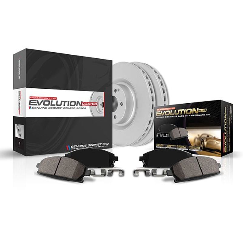 PowerStop Power Stop 18-21 Jeep Grand Cherokee Rear Z17 Coated Brake Kit