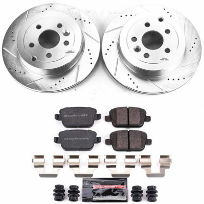 PowerStop Power Stop 08-12 Land Rover LR2 Rear Z23 Evolution Brake Kit