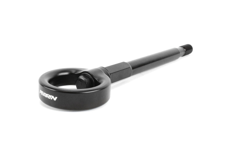 Perrin Performance PERRIN 15-17 Subaru WRX & STI / 13-17 Crosstrek / 12-16 Impreza Tow Hook Kit (Front) - Flat Black