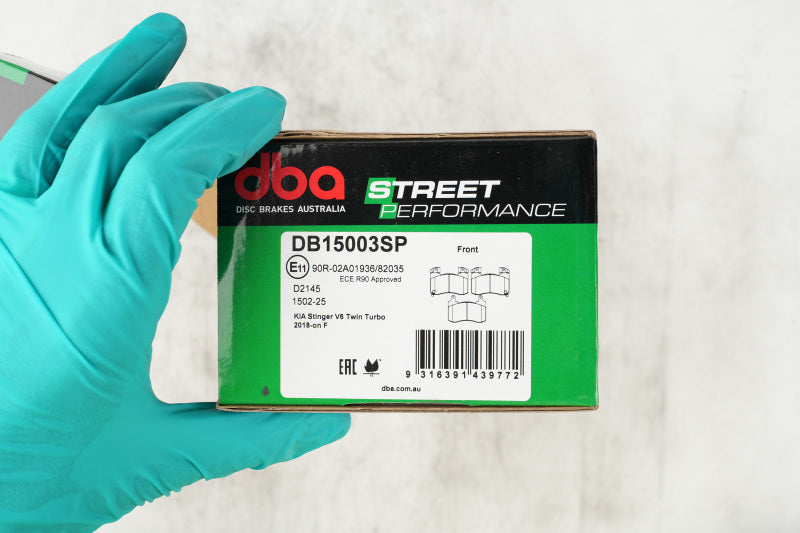 DBA 2018+ Kia Stinger V6 Twin Turbo SP Performance Front Brake Pads