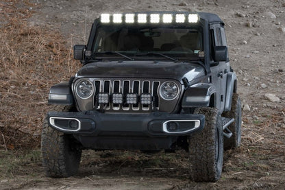 Diode Dynamics Jeep JL SS5 Pro CrossLink Windshield - Yellow Combo Lightbar Kit