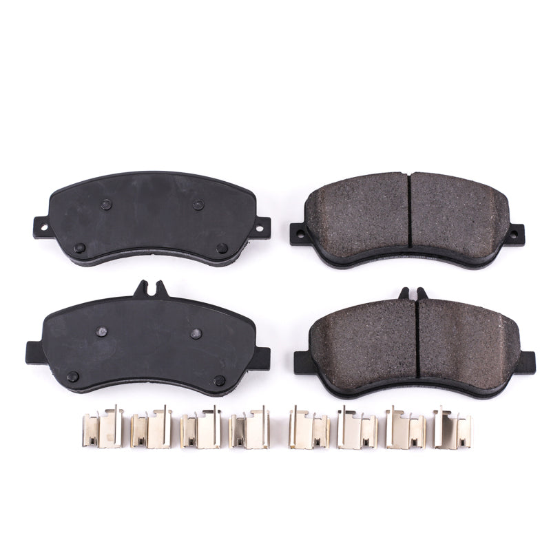 PowerStop Power Stop 13-15 Mercedes-Benz GLK250 Front Z17 Evolution Ceramic Brake Pads w/Hardware