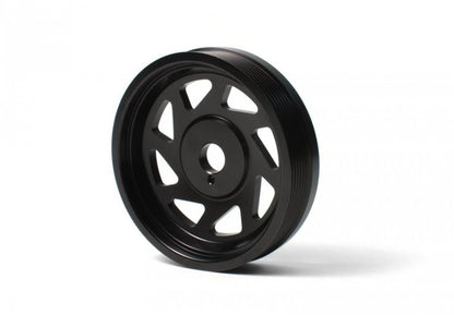 Perrin Performance PERRIN 15-18 Subaru WRX / 13-20 BRZ / 14-18 FXT / 13-16 Crosstrek Lightened Crank Pulley - Black
