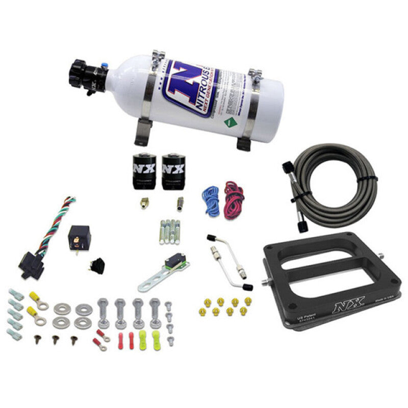 Nitrous Express Dom/Alcohol Nitrous Kit (100-500HP) w/5lb Bottle