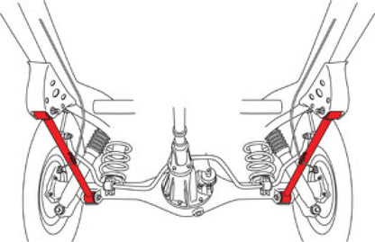 SPC Performance Toyota 4Runner Rear Lower Control Arms