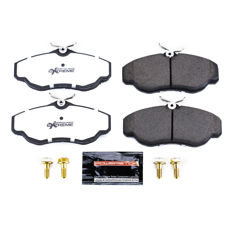 PowerStop Power Stop 99-04 Land Rover Discovery Front Z36 Truck & Tow Brake Pads w/Hardware