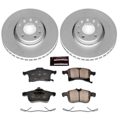 PowerStop Power Stop 2008 Saturn Astra Front Z23 Evolution Sport Coated Brake Kit