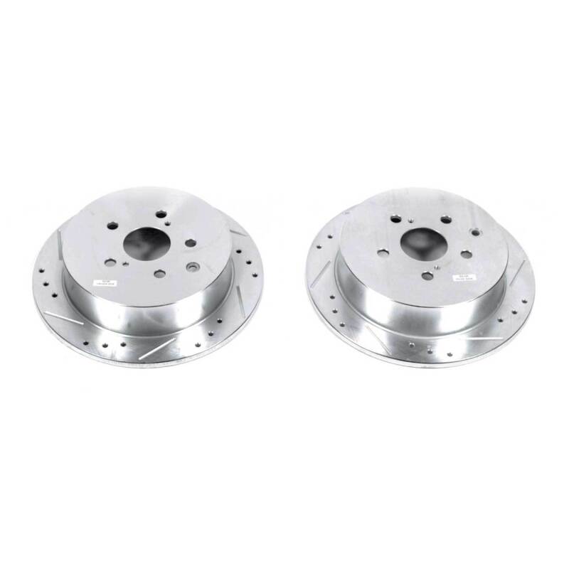 PowerStop Power Stop 10-15 Lexus RX350 Rear Evolution Drilled & Slotted Rotors - Pair
