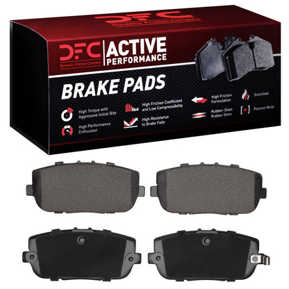DFC 06-25 Mazda MX-5 Miata Rear Active Performance Pads - Low Metallic