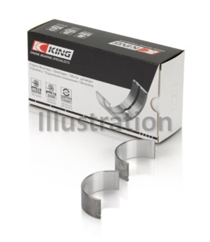 King Engine Bearings King 03-15 Dodge Cummins Diesel 5.9L L6 (Size 0.5) Cracked Rod Bearing (Must Order 6 for Set)