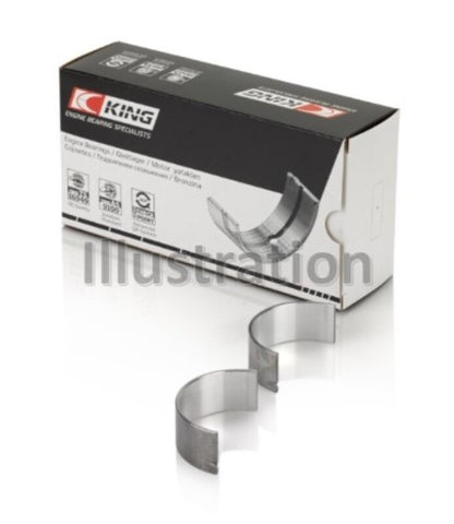 King Engine Bearings King 03-15 Dodge Cummins Diesel 5.9L L6 (Size 0.5) Cracked Rod Bearing (Must Order 6 for Set)