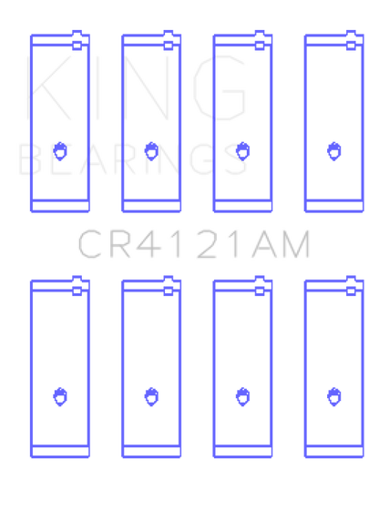 King Engine Bearings Toyota 7Afe/DOHC (Size +0.75mm) Connecting Rod Bearing Set