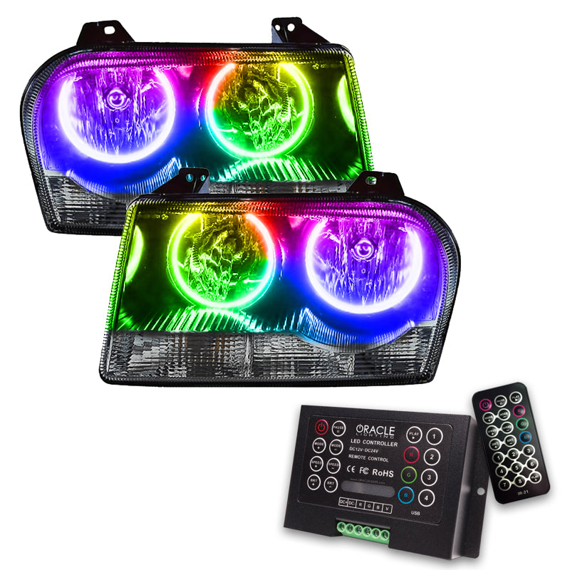 ORACLE Lighting Oracle 05-10 Chrysler 300 V6 SMD HL - ColorSHIFT w/ 2.0 Controller