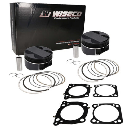 Wiseco HD Milwaukee 8 107cid 11.01 CR (X) Piston Kit