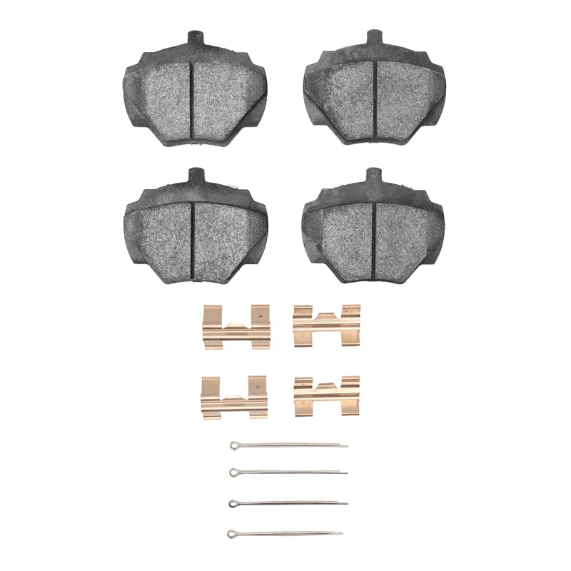 DFC 74-16 Land Rover Discovery Rear 4000 HybriDynamic Brake Pads and Hardware Kit