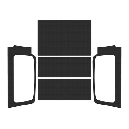 DEI 04-06 Jeep Wrangler LJ Unlimited Headliner Complete Kit - Black
