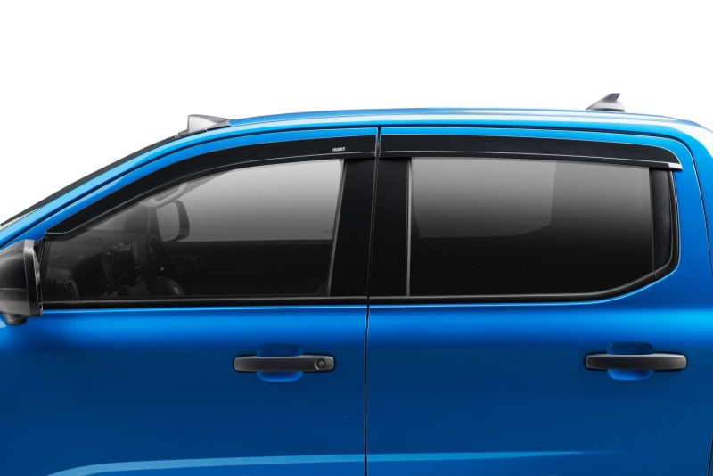 Husky Liners 19-25 Ford Ranger SuperCrew Ventvisor Low Profile (4pc) - Smoke
