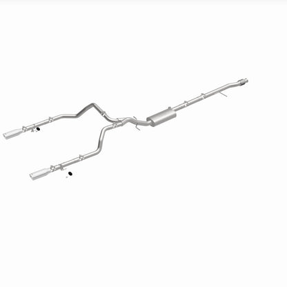 MagnaFlow 2019 Chevy Silverado 1500 V8 5.3L/V6 4.3 Street Series Dual Exit Exhaust w/ Polished Tips
