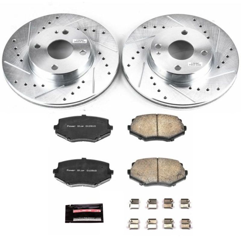 PowerStop Power Stop 94-97 Mazda Miata Front Z23 Evolution Sport Brake Kit
