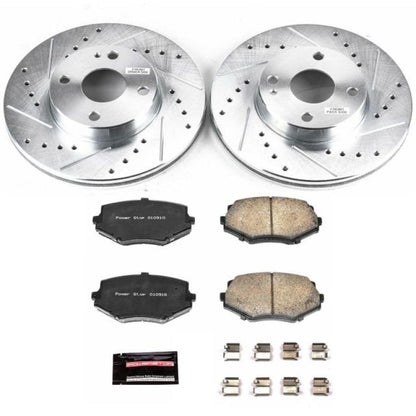 PowerStop Power Stop 94-97 Mazda Miata Front Z23 Evolution Sport Brake Kit
