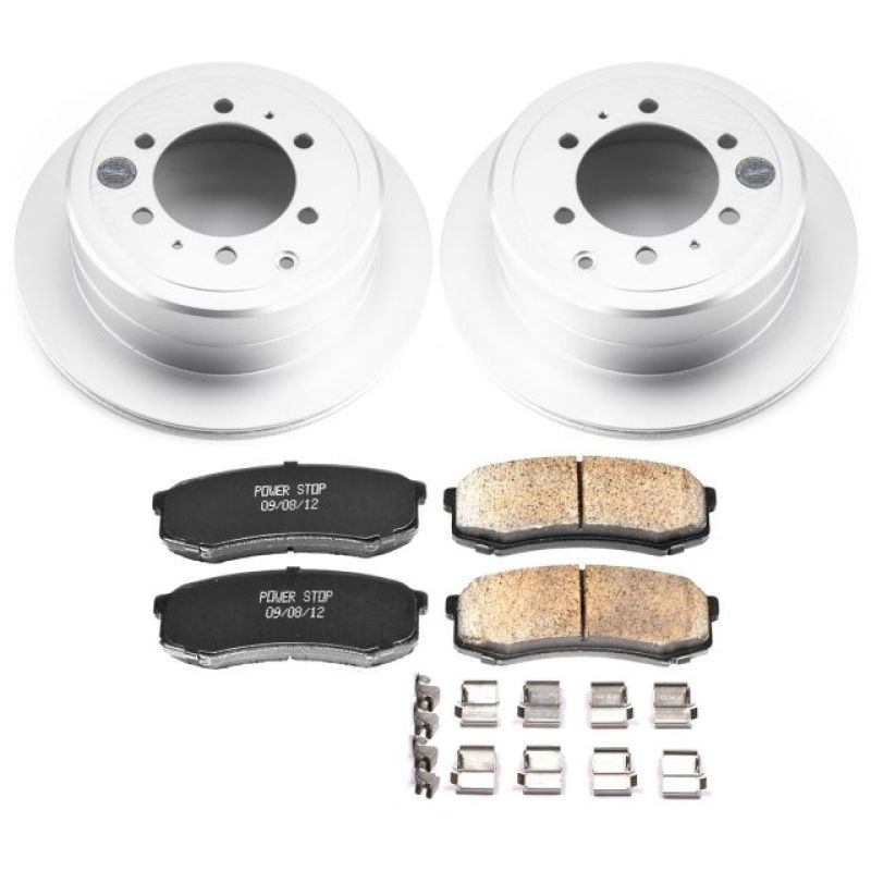 PowerStop Power Stop 96-97 Lexus LX450 Rear Z17 Evolution Geomet Coated Brake Kit