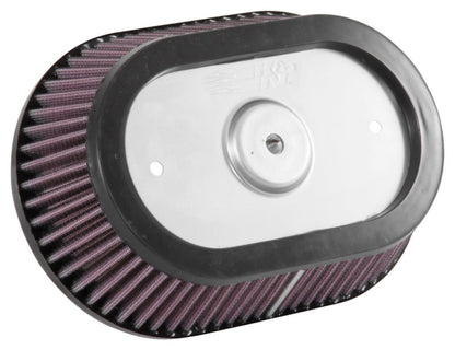K&N Engineering K&N Universal Custom Air Filter - Oval Shape 9.313in OD / 2.375 Height