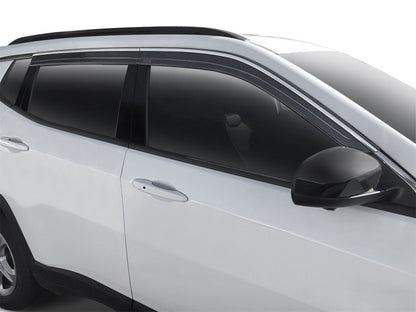 Husky Liners 17-23 Jeep Compass Ventvisor Low Profile (4pc) - Chrome