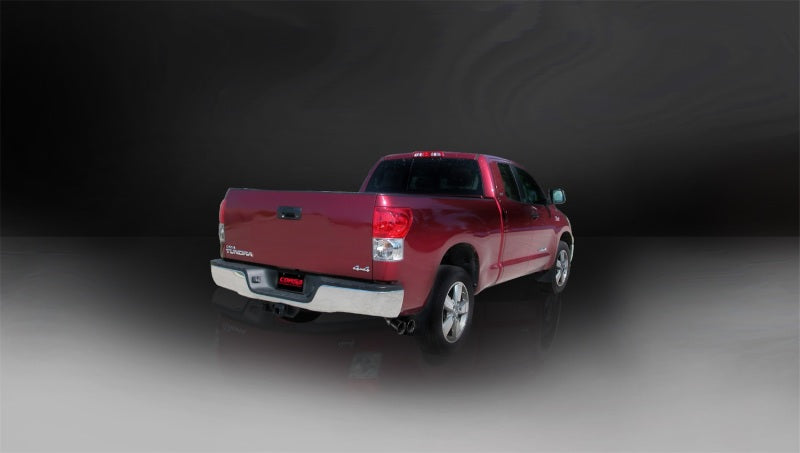 CORSA Performance Corsa 2011-2021 Toyota Tundra Double Cab/Crew Max 5.7L V8 Black Sport Cat-Back Exhaust
