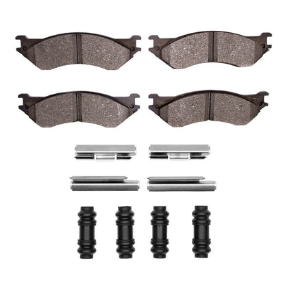 R1 Concepts R1 97-04 Dodge B1500 Front Performance Off-Road/Tow Brake Pads & Hardware Kit