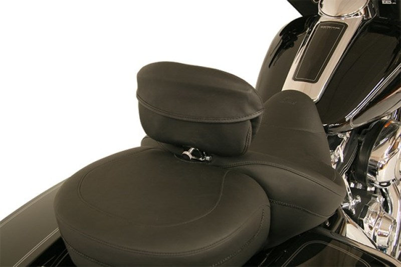 Mustang Motorcycle Mustang Driver Backrest Sport Pouch Cover - Black