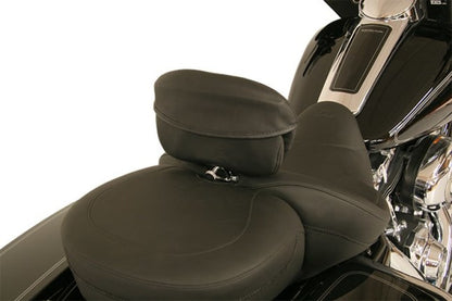 Mustang Motorcycle Mustang Driver Backrest Sport Pouch Cover - Black