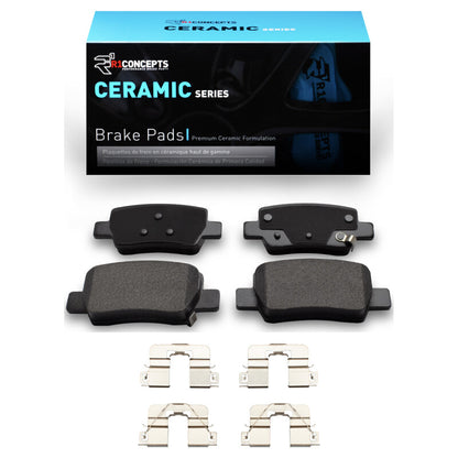 R1 Concepts R1 2021-2025 Hyundai Kona Rear R1 Ceramic Pads & Hardware Kit
