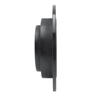 R1 Concepts R1 92-97 Subaru SVX Rear Right Drilled & Slotted Black Brake Rotor