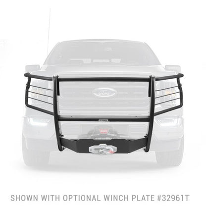 Go Rhino 18-20 Ford F-150 3100 Series StepGuard Center Grille + Brush Guard - Tex. Blk