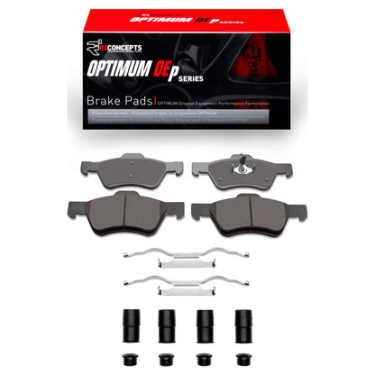 R1 Concepts R1 09-12 Ford Escape Front Optimum OE Pads & Hardware Kit