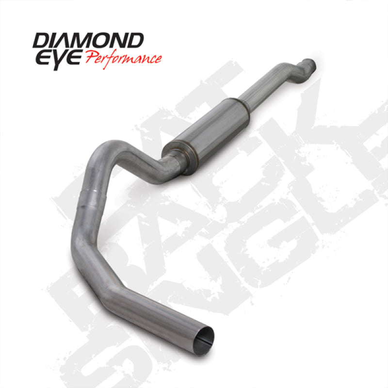 Diamond Eye Performance Diamond Eye KIT 4in Catback Single AL: 03-07 FORD 6.0L F250/F350