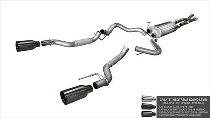 CORSA Performance Corsa 2017-2020 Ford F-150 Raptor 3.5L V6 Super Cab / Super Crew Cab 3.0in Muffler Upgrade Kit