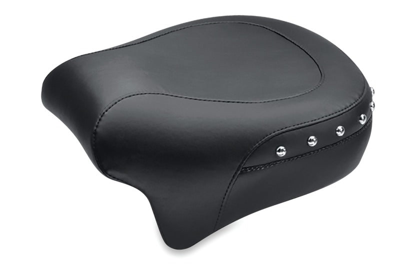 Mustang Motorcycle Mustang 08-21 Harley Electra Glide,Rd Glide,Rd King,Str Glide Pass Seat(13.5wide)/Studs - Black