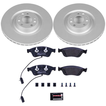 PowerStop Power Stop 09-11 Audi A6 Quattro Front Euro-Stop Brake Kit