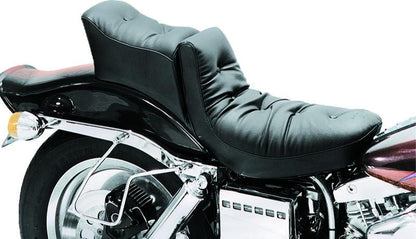 Mustang Motorcycle Mustang 58-84 Harley FX/FL Duke 1PC Seat Regal - Black