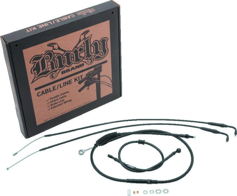 Burly Brand Control Kit Clubman - Black
