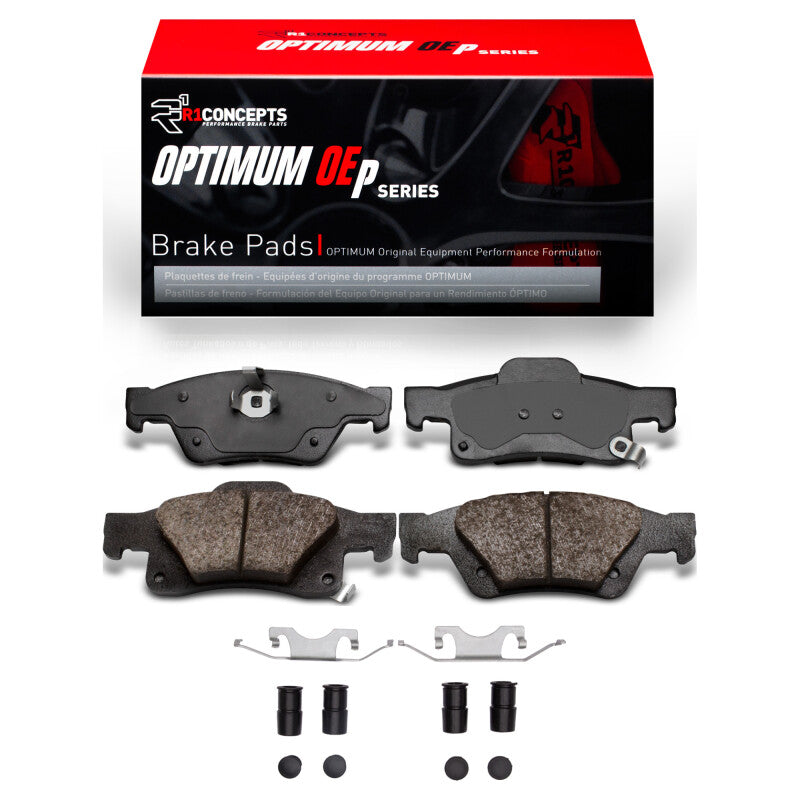 R1 Concepts R1 2011-2025 Dodge Durango Rear R1 Optimum OE Pads & Hardware Kit