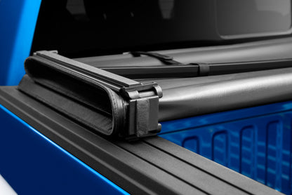 Lund 05-17 Nissan Frontier (5ft. Bed w/o Utility Track) Genesis Tri-Fold Tonneau Cover - Black